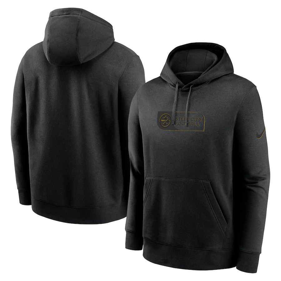 Men pittsburgh steelers black style #4 2024 NFL hoodie->pittsburgh steelers->NFL Jersey